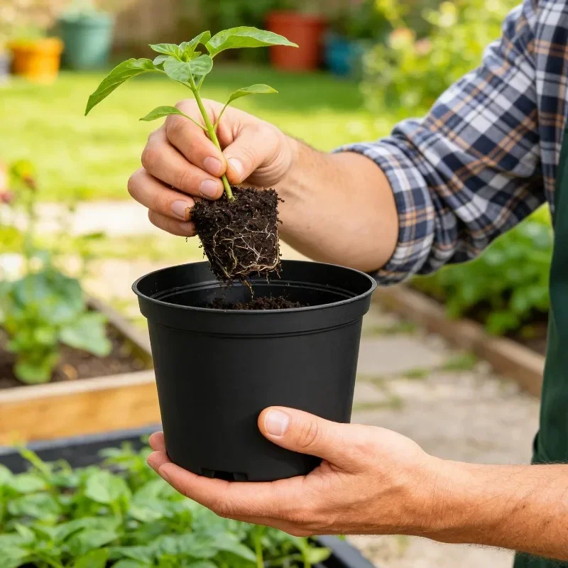 Black Breathable Seedling Pots - Food Storage Plants recension och pris