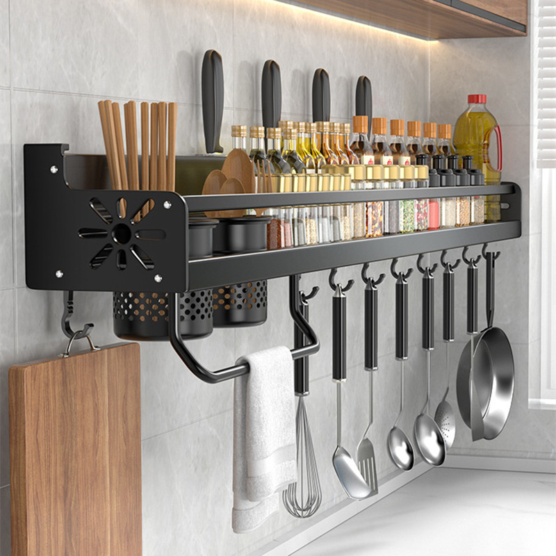Kitchen Organizer Shelf Wall-m - Food Storage Shelving recension och pris