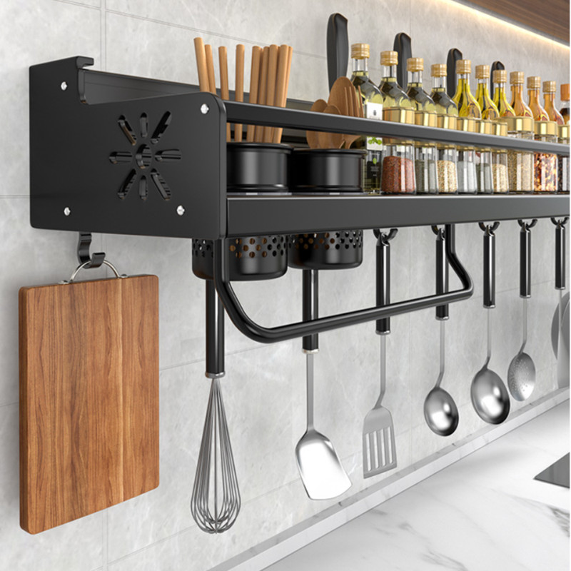 Kitchen Organizer Shelf Wall-m - Food Storage Shelving recension och pris