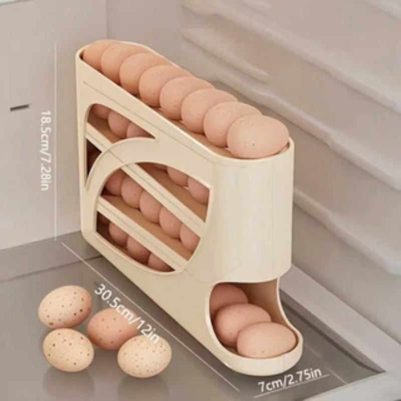 Rolling Egg Dispenser for Refr - Egg Storage Holder recension och pris