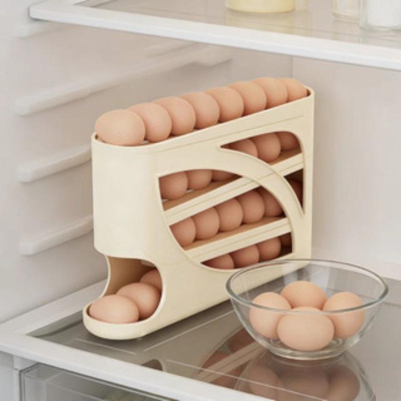 Rolling Egg Dispenser for Refr - Egg Storage Holder recension och pris