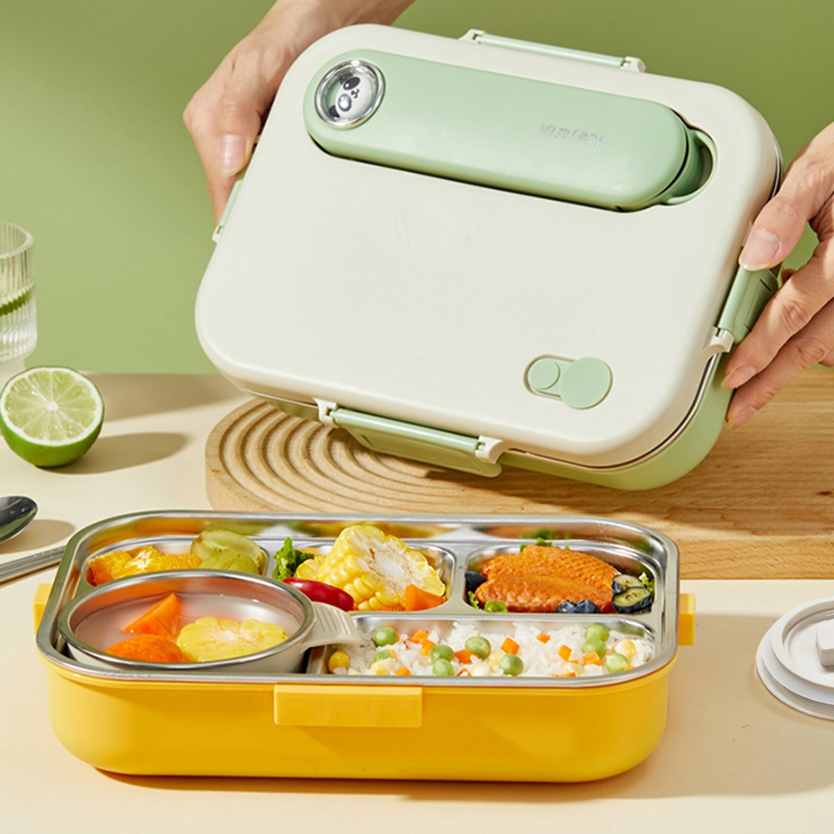 Portable Sealed 304 Stainless  - Food Storage Safety recension och pris