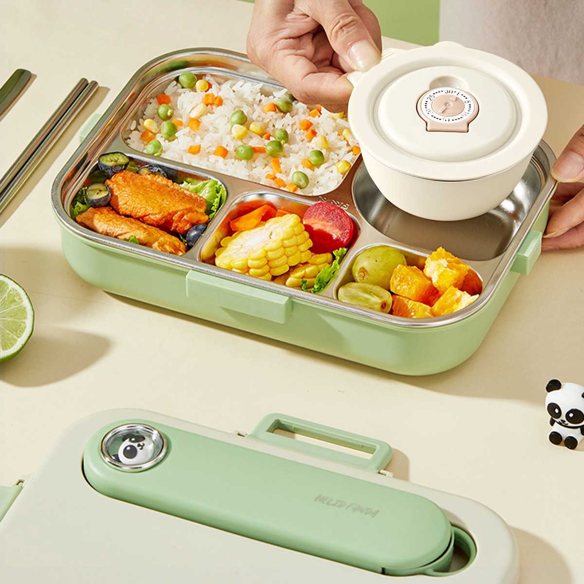 Portable Sealed 304 Stainless  - Food Storage Safety recension och pris