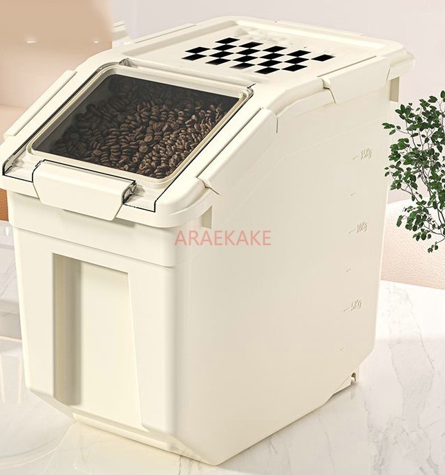 Pet food storage bucket, cat f - Food Storage Dog recension och pris