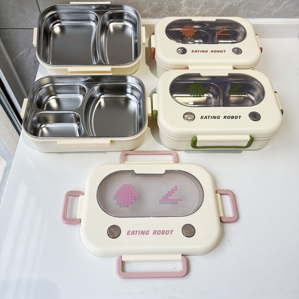 Thermal Bento Box Stainless St - Food Storage Box Large recension och pris