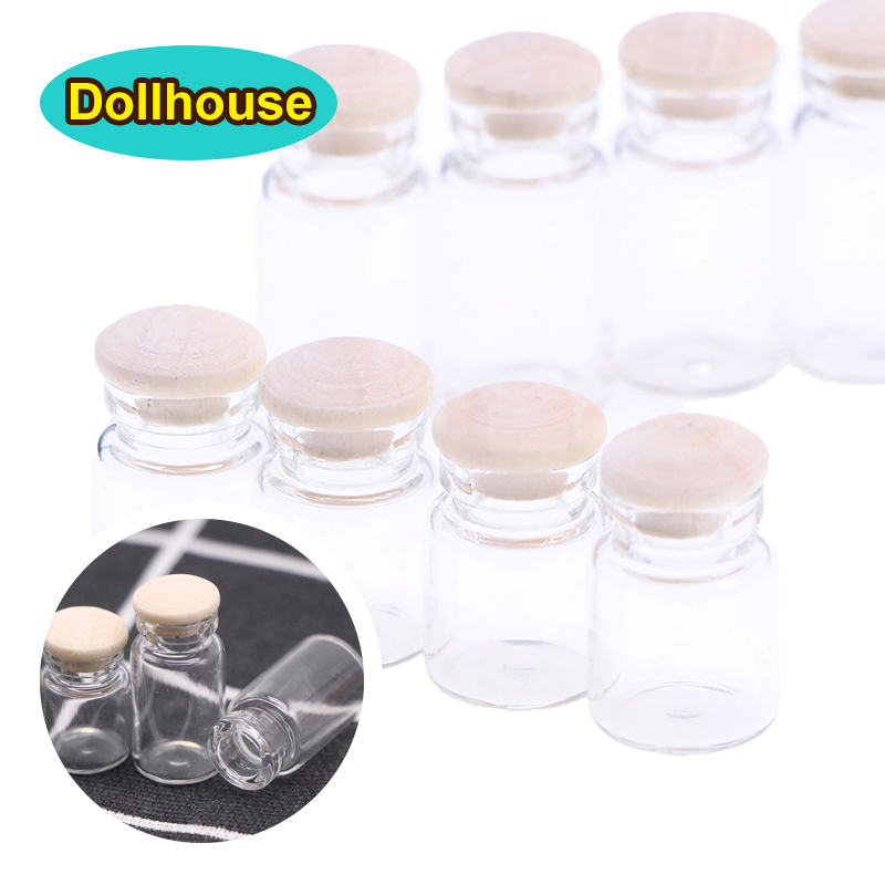 4Pcs 1:12 Dollhouse Miniature  - Food Storage Glass Jar recension och pris