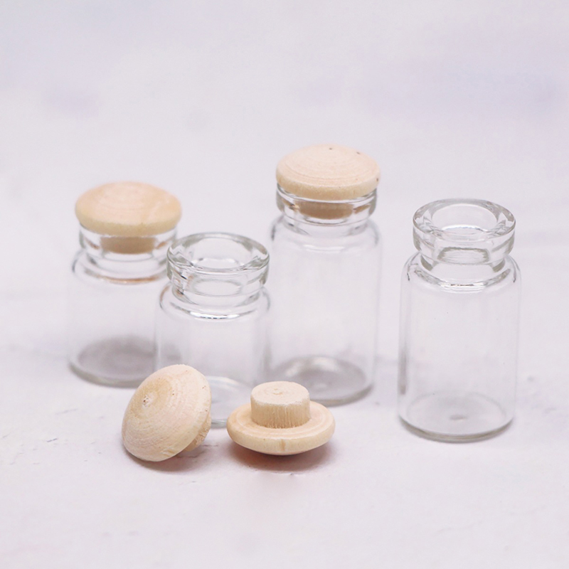 4Pcs 1:12 Dollhouse Miniature  - Food Storage Glass Jar recension och pris