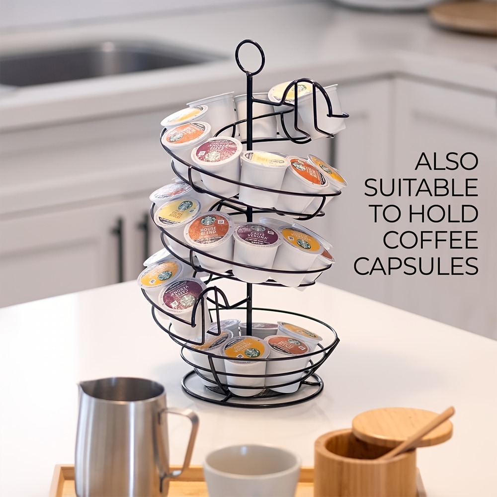 Metal Wire Spiral Egg Holder,  - Egg Storage Holder recension och pris