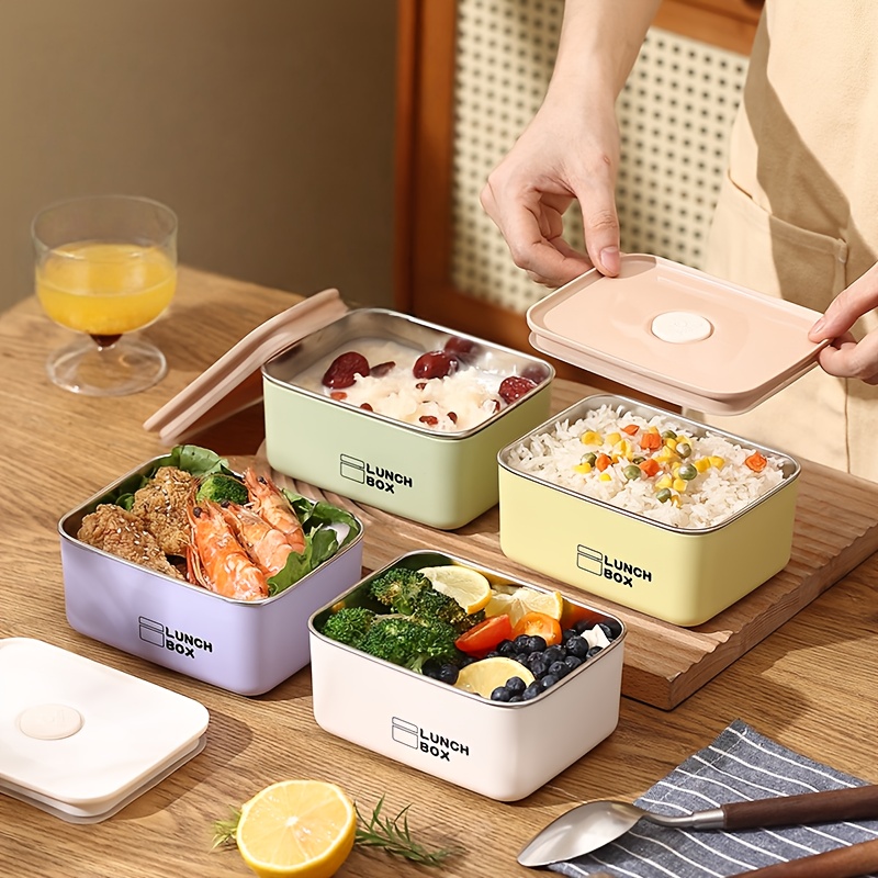 Stainless Steel Leak-Proof Foo - Food Storage Stainless Steel Containers recension och pris