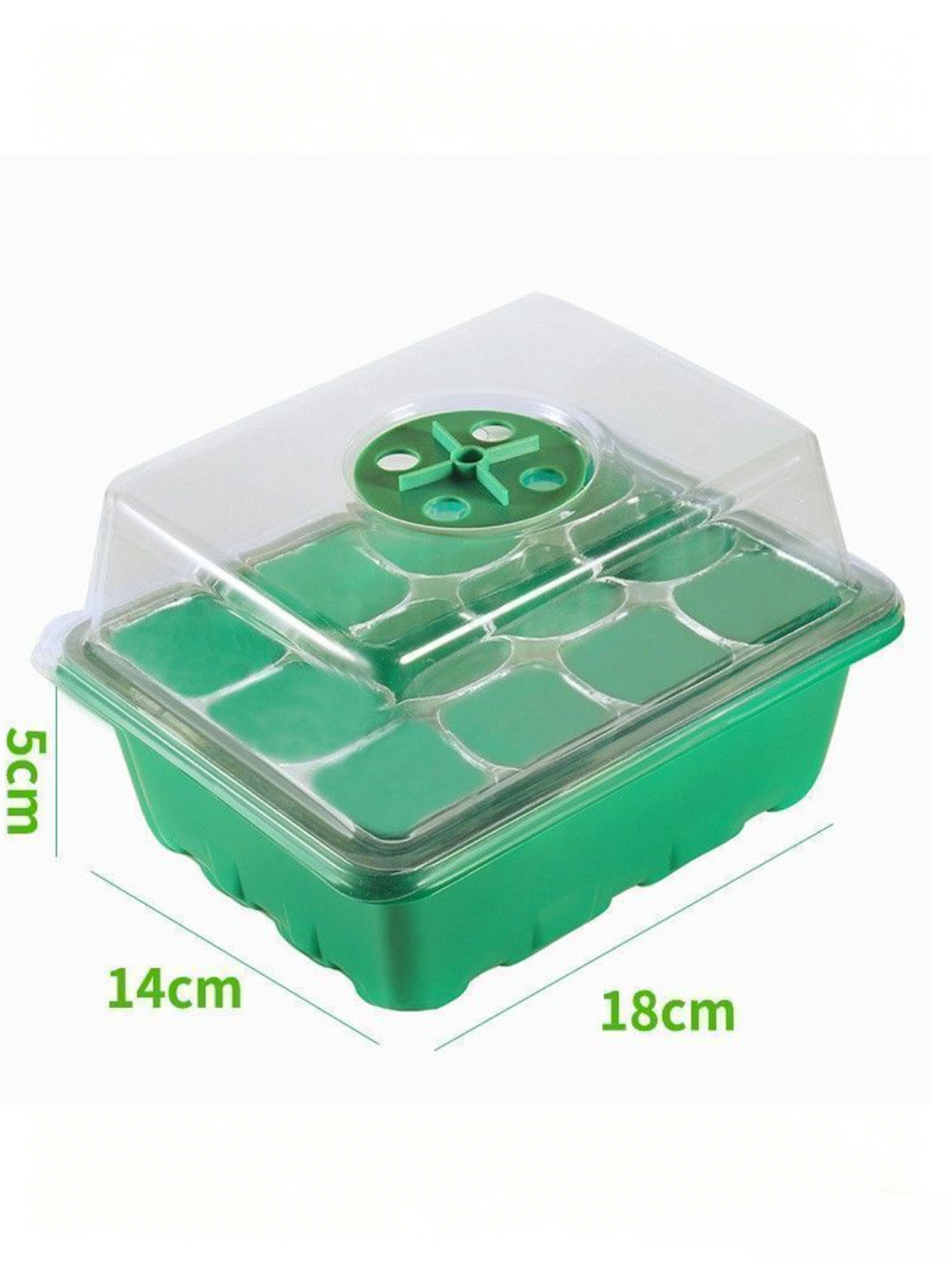 1/2pc 6/12-Hole Seedling Tray, - Food Storage Plants recension och pris