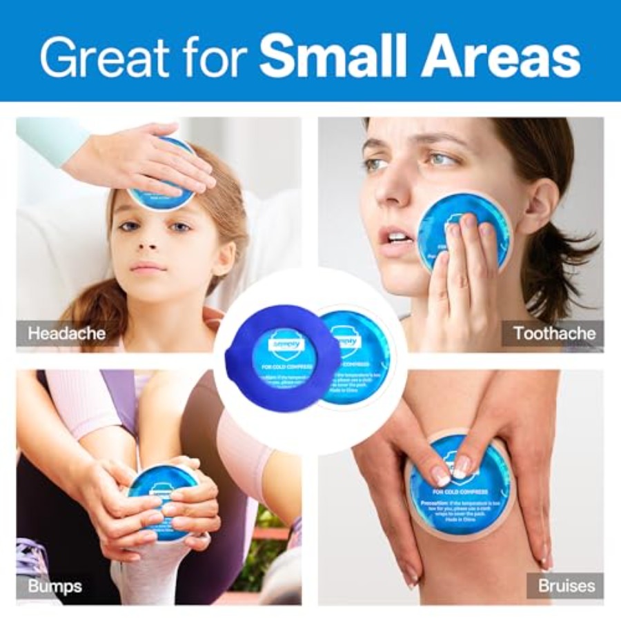 Small Gel Ice Packs for Boo Bo - Cold Pack Ice Gel recension och pris