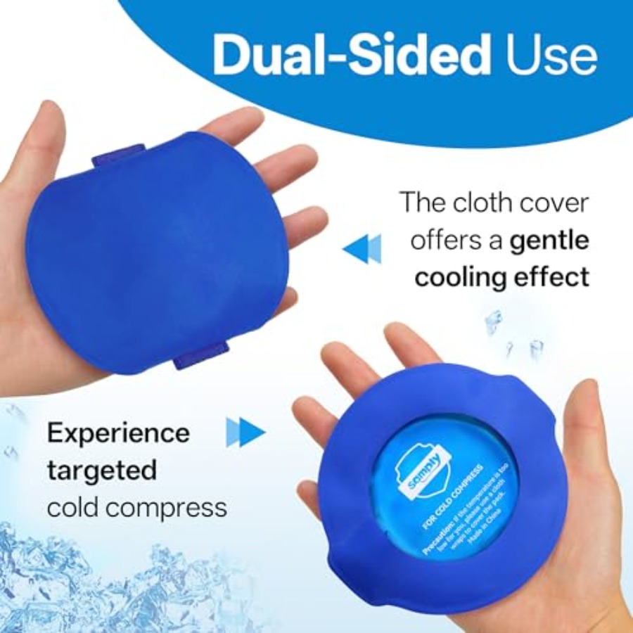 Small Gel Ice Packs for Boo Bo - Cold Pack Ice Gel recension och pris