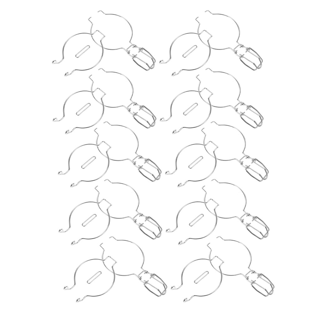 12Pcs Glass Jar Wire Clamps St - Food Storage Jars Airtight recension och pris