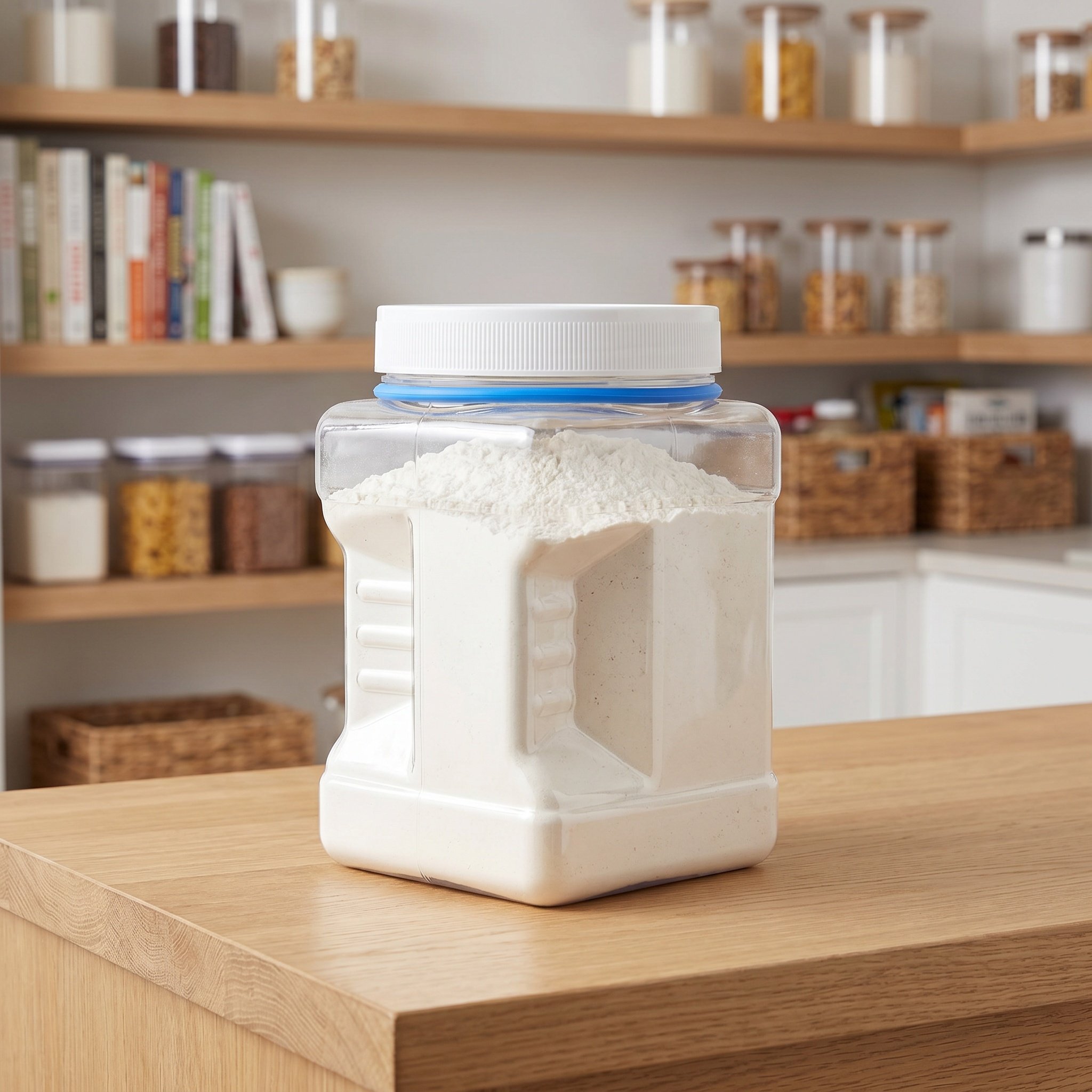 6Pcs Clear Square Airtight Sto - Food Storage Jars Airtight recension och pris