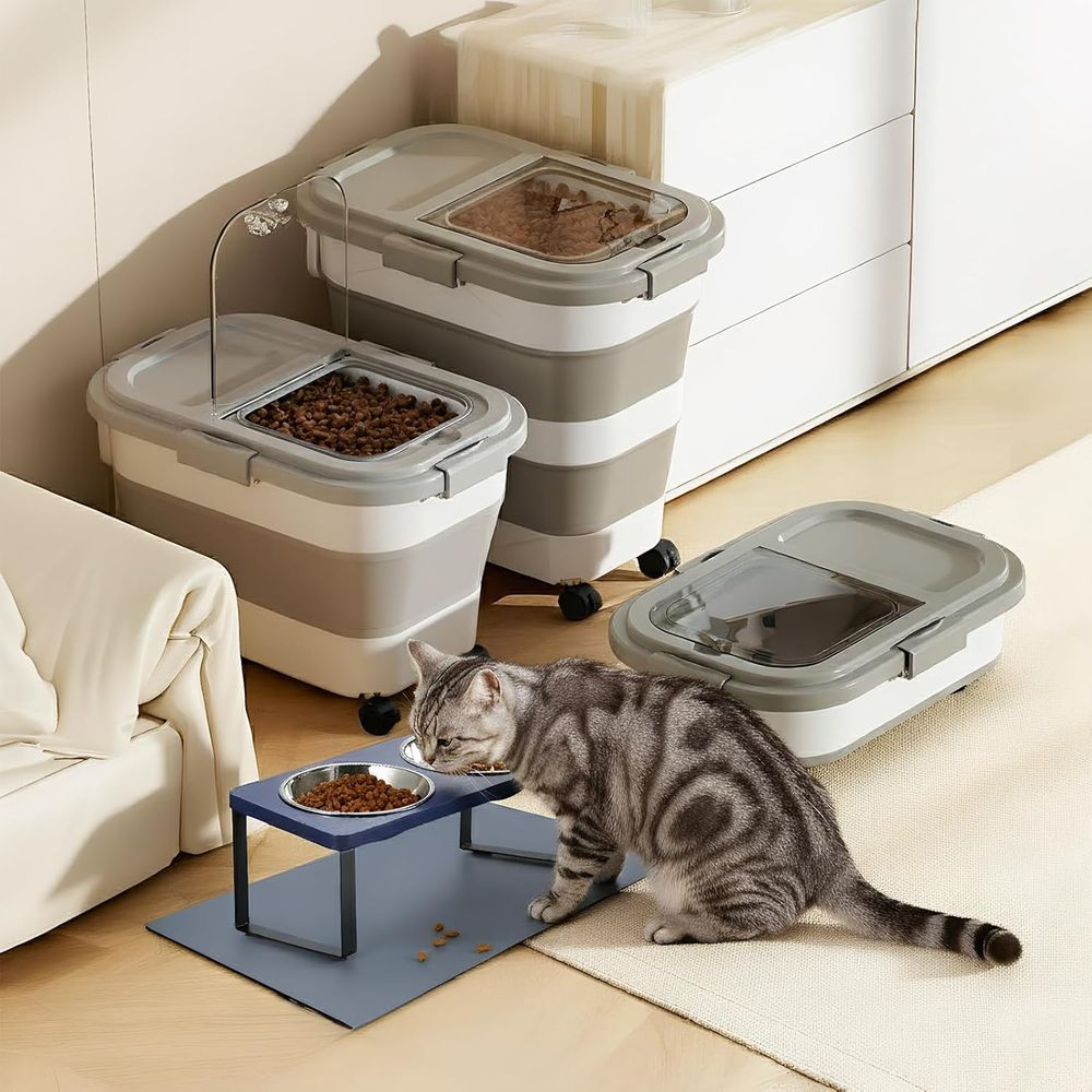 15 Lbs Dog/Cat Food Storage Co - Food Storage Pet recension och pris