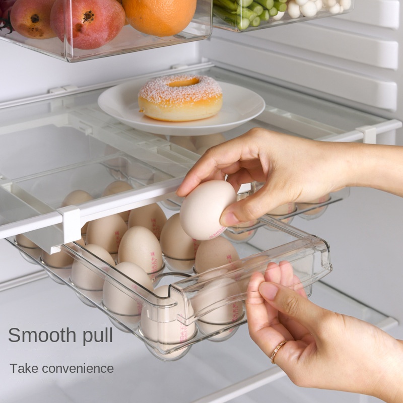 Refrigerator egg storage box,  - Egg Storage Holder recension och pris