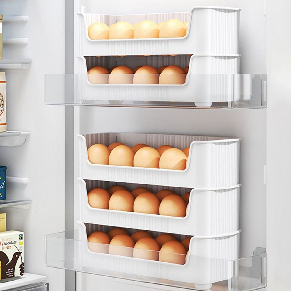 Refrigerator Side Door Egg Sto - Egg Storage Holder recension och pris