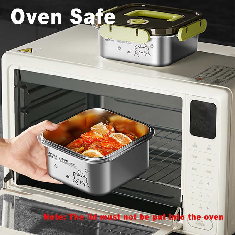 COOKER KING 420ml-6200ml Large - Food Storage Box Large recension och pris