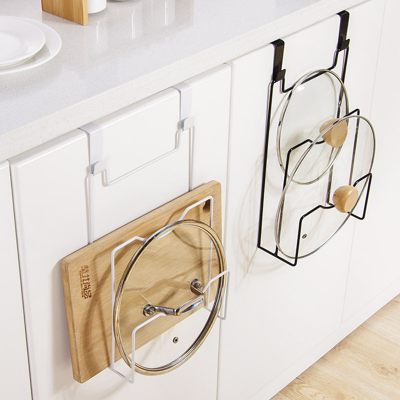 Hanging Pot Lid Rack for Cupbo - Food Storage Shelving recension och pris