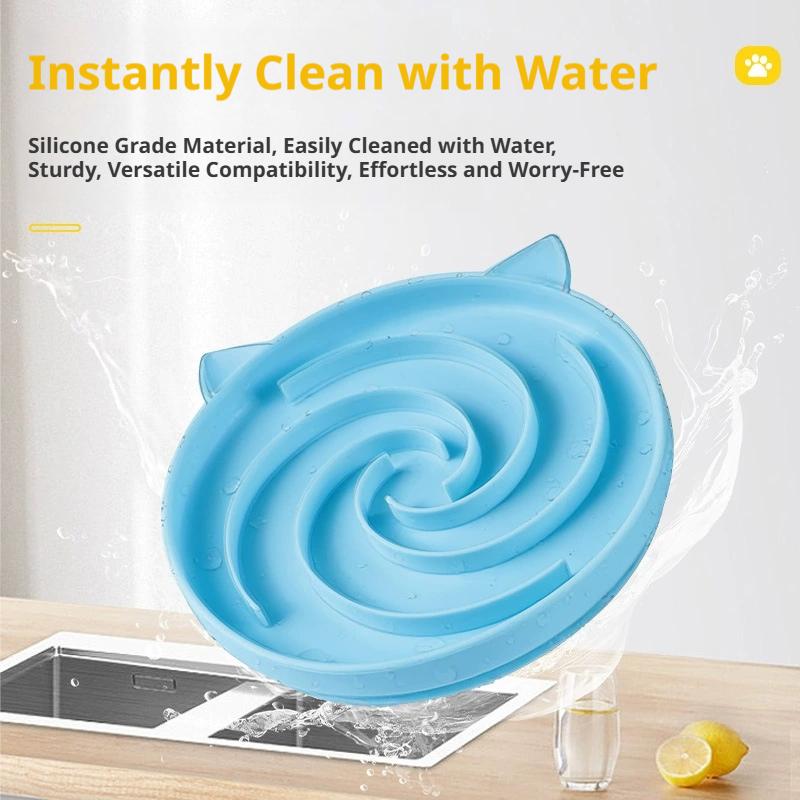 Cute Pet Slow Feeder Bowl Prev - Food Storage Safety recension och pris
