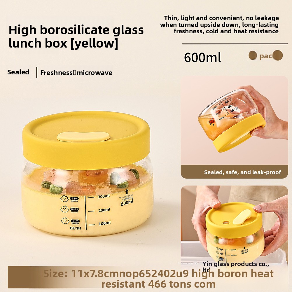 Glass Food Storage Container A - Glass Meal Prep Container recension och pris