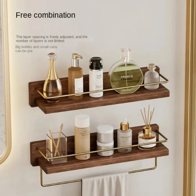 Bathroom Kitchen Shelf No-punc - Food Storage Shelving recension och pris