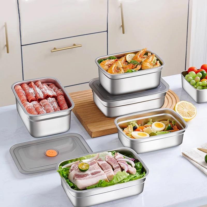Stainless Steel Sealed Lunch B - Food Storage Box Large recension och pris