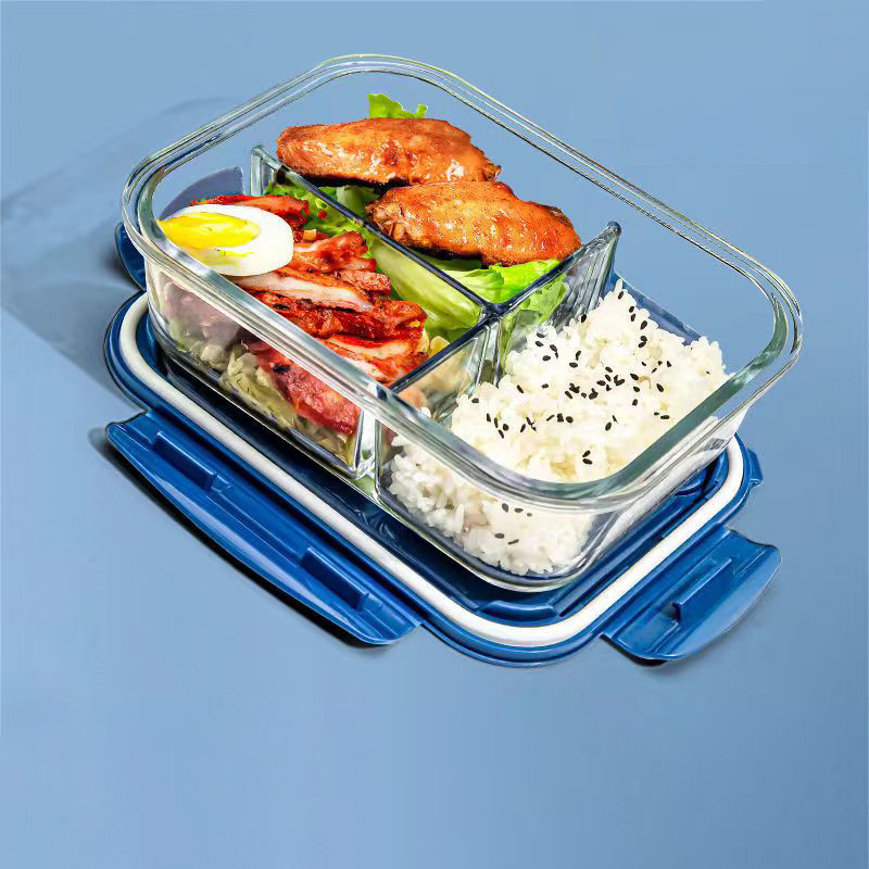 New style Lunch Box Glass 1050 - Glass Meal Prep Container recension och pris