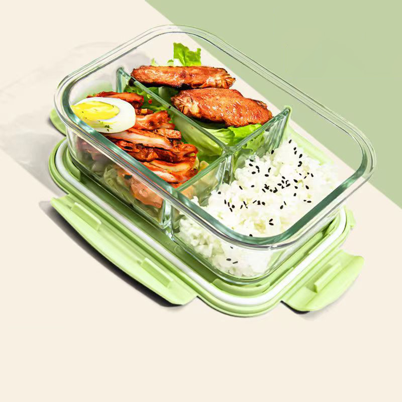 New style Lunch Box Glass 1050 - Glass Meal Prep Container recension och pris