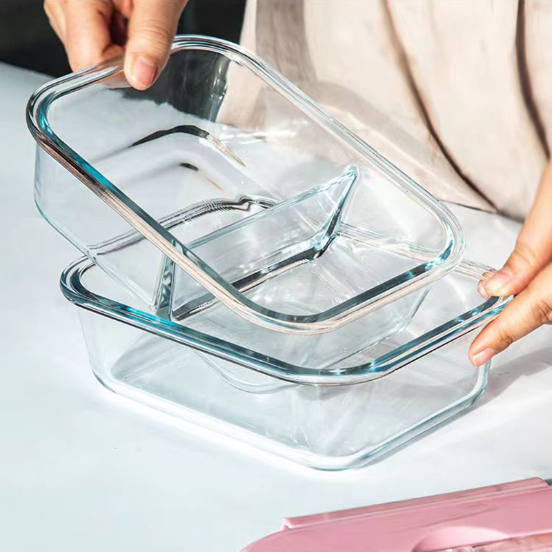 New style Lunch Box Glass 1050 - Glass Meal Prep Container recension och pris