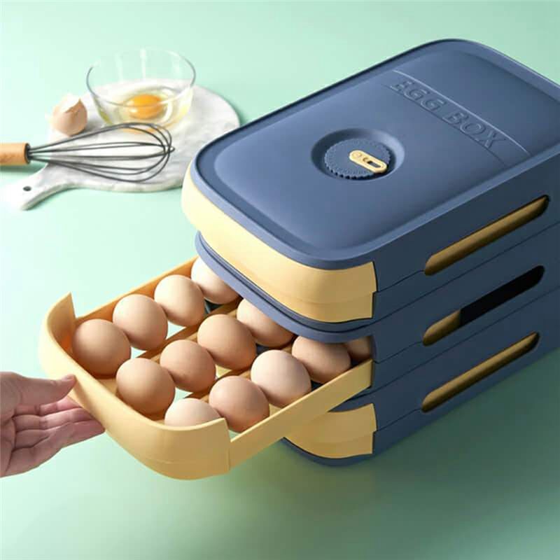 AEE6-Egg Storage Container Ref - Food Storage Drawers recension och pris