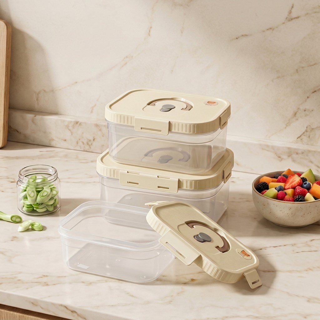Clear Plastic Food Storage Box - Food Storage Microwave Safe recension och pris