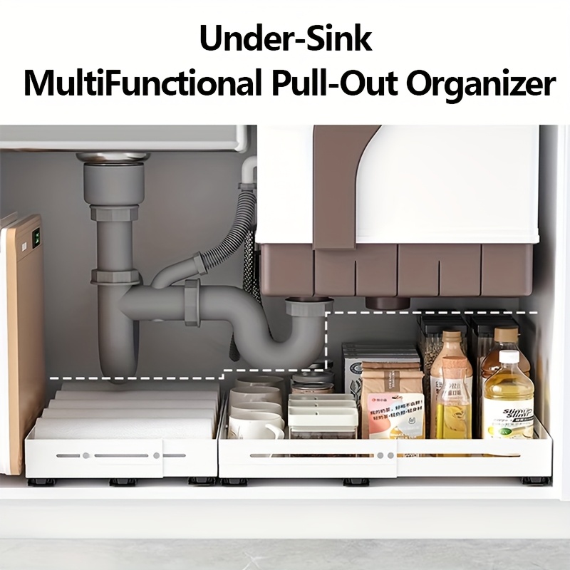 Pull Out Tray Organizer Kitche - Food Storage Drawers recension och pris